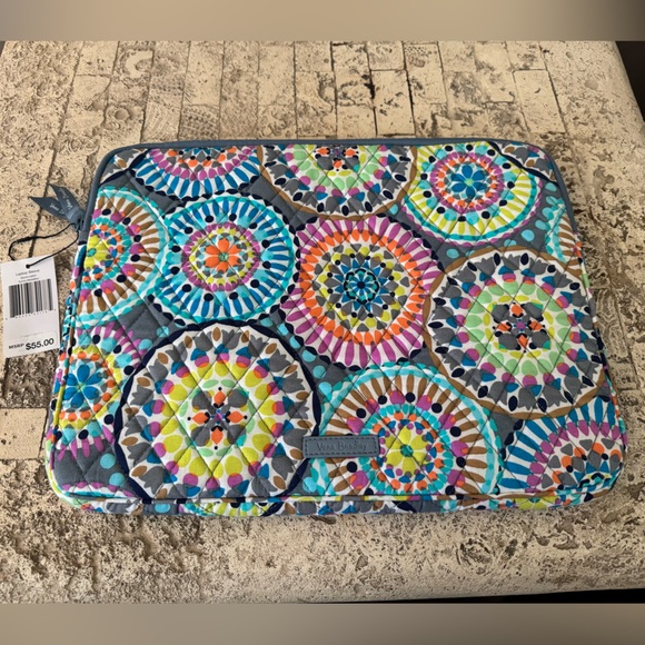 Vera Bradley Handbags - Vera Bradley Sunny Medallion 14” Laptop Sleeve NWT